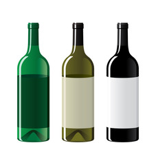 Wine bottles