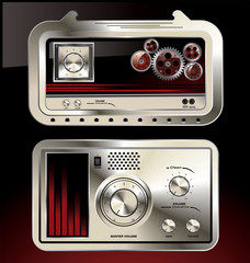 Abstract technology banner