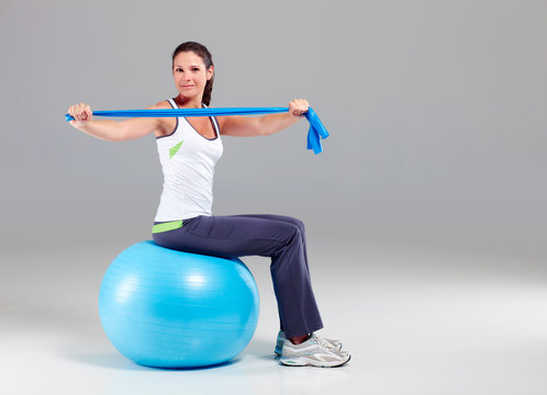 Training mit Theraband 9