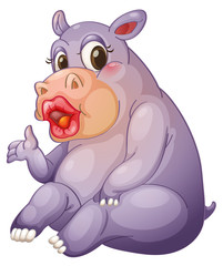 Sexy hippo