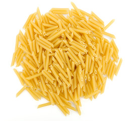 Heap of penne pasta
