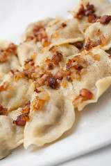 Obiad - Pierogi z mięsem