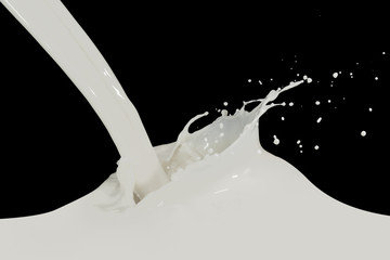 milk splash