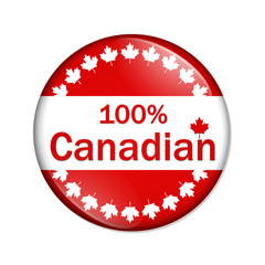 Made in Canada button