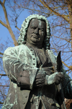 Bach Denkmal in Eisenach