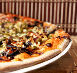 Pizza with vegetables