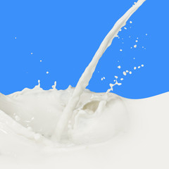 milk splash