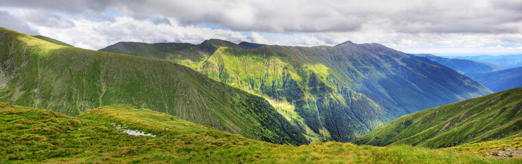 Obraz premium High mountain landscapes