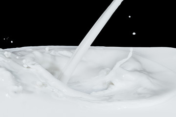 milk splash
