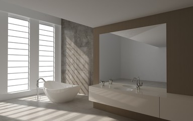 Fototapeta na wymiar Nowoczesna łazienka Luxury Interior Design