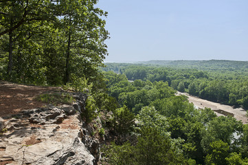 view from the cliffs