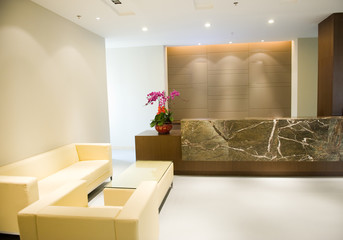 reception area