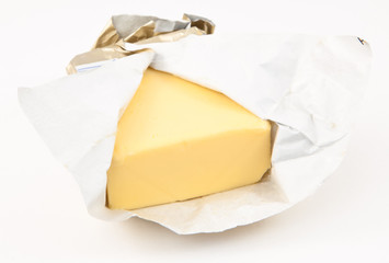 Semi closed pat of butter