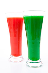 Two full glasses