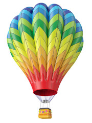 Naklejka premium Multi-colored balloon