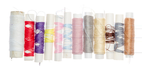 spool of thread isolated