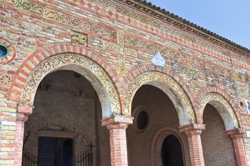 Pomposa Abbey. Codigoro. Emilia-Romagna. Italy.