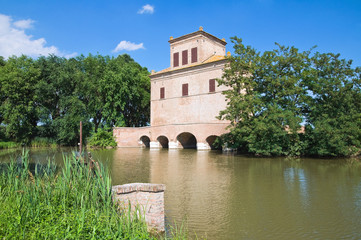 Abate Tower. Mesola. Emilia-Romagna. Italy.