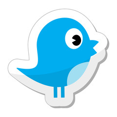 Social media bird icon