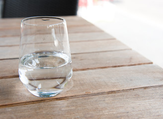 glass of water