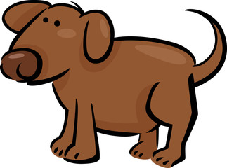 cartoon doodle of dog