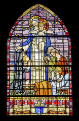 Pont-de-Beauvoisin - Stained glass