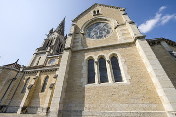 Fototapeta na wymiar La-Tour-du-Pin - Church