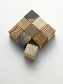 wooden cubes - cubi di legno