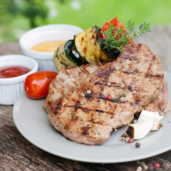 Gegrilltes Rindersteak