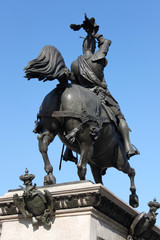 Obraz premium statua cavallo