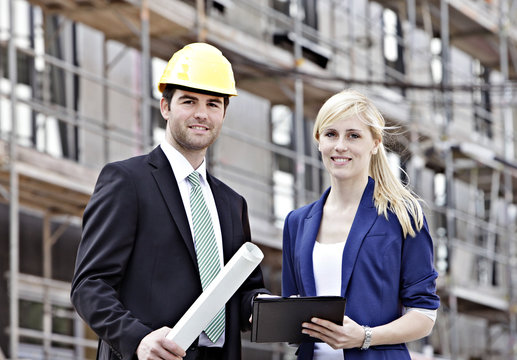Team auf der Baustelle