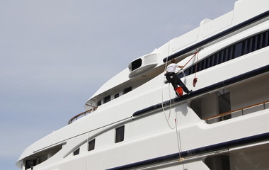 Naklejka premium travaux acrobatique