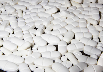 Obraz premium white pills