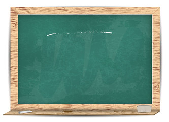 Vector blackboard for your message and line
