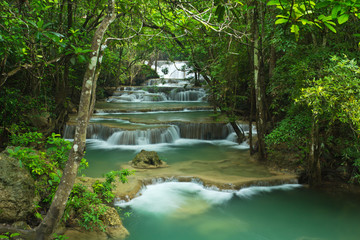 Waterfall in deep forest of Thailand - 41388837