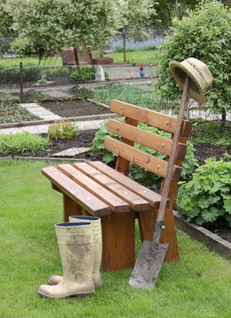 Gartenarbeit