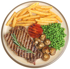 Sirloin Beef Steak Dinner