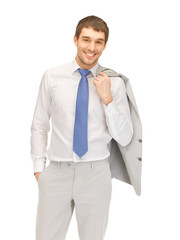 happy businessman