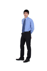 Obraz premium Portrait of young businessman