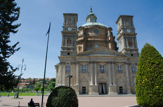 Scorcio sul Santuario di Vicoforte