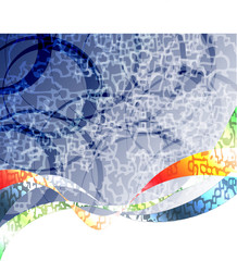 Abstract background from geometrical figures.