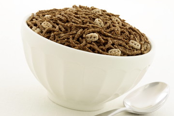 wheat bran and flax cereal breakfast