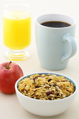 delicious fresh breakfast