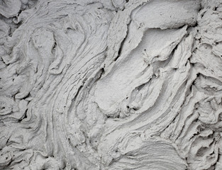 fresh white cement montar closeup texture