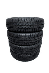Obraz premium Stack of tires