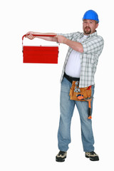 Chunny worker lifting tool-box