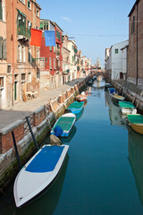 Fototapeta na wymiar Venise - Quartier populaire Castello