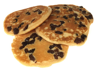 Raisin and Maple Pancakes