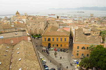 Cagliari, piazza Indipendenza