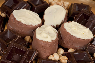 Semifreddo al cioccolato - chocolate
